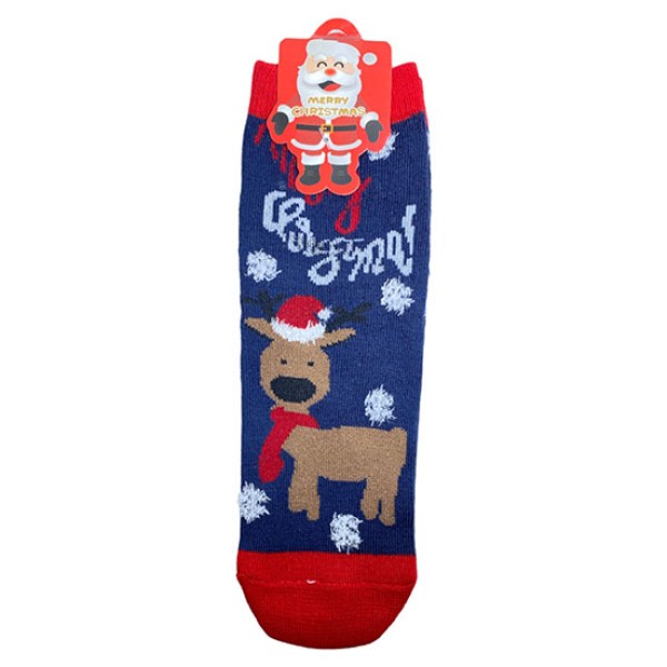 ДЕТСКИ КОЛЕДНИ ЧОРАПИ Merry Christmas, РАЗМЕРИ: 25-30 И 30-35, No 08