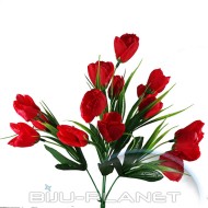 ИЗКУСТВЕНИ ЦВЕТЯ No1064 червени