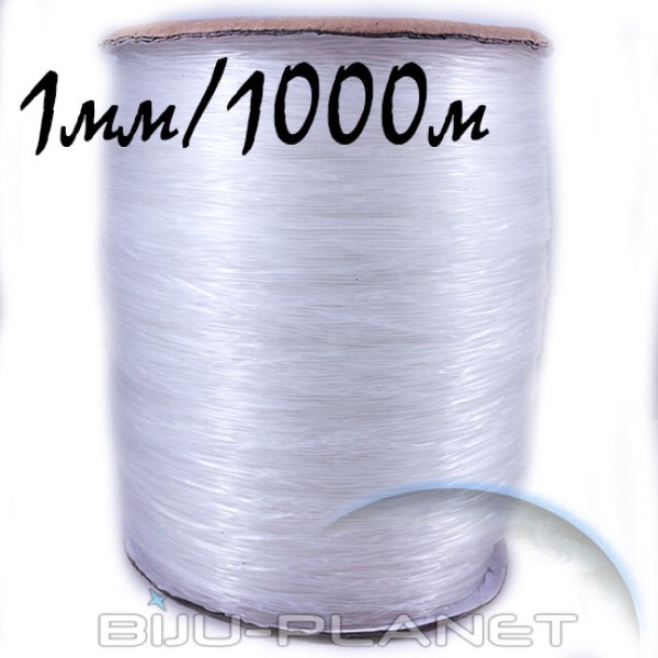 Ролка ластик силикон 1,0мм - 1000м 