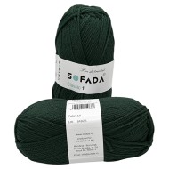 Прежда SOFADA ,100% АКРИЛ, 200м/100гр. 221 тъмно зелено